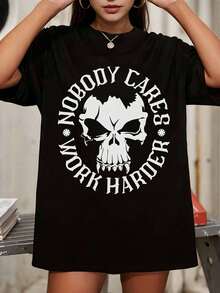 Women T-Shirts - Black - View 1