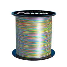 Bkuman 4-Strand High Cost-Performance Lure Fishing Line, Maximum Pulling Strength, Smooth Water-Cutting Fishing Line, Suitable For Beginners And Experienced Anglers, Also Ideal For Various Holiday Gifts - Multicolor - View 21