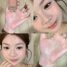 HERORANGE Rubor Líquido Hidratante Multiusos Difuminable Suave Radiante Rosa Juvenil y Delicado a Prueba de Transferencia Uso Dual Ojos & Mejillas Cosmético Regalo Perfecto de Navidad & Cumpleaños Belleza Diaria - Multicolor - Ver 13