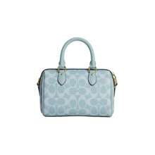 Coach Rowan Lady Shoulder Bag With Crossbody Handle CEY63IMXUM - 淺藍色CEY63IMXUM - 查看 4