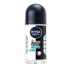 Nivea Men's Black & White Fresh Roll-On Deodorant - 1.69 Fl Oz - Pack Of 2 - Multi Scents - View 2