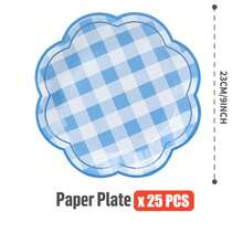 10pcs/25pcs/50pcs Octagonal Petal Series Disposable Plates, Party Supplies, Gathering Supplies, Holiday Supplies, Suitable For Gender Reveal, Birthday Party, Theme Party, Family Picnic - View 16