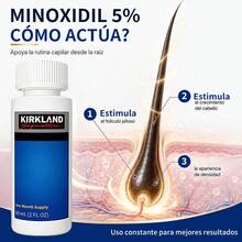 Tratamiento intensivo para el crecimiento del cabello, suministro para 6 meses, 355 ml (12 oz líq.), aplicador con gotero,crecimiento de cabello,shampoo para la caida de cabello,shampoo para crecimiento. - Verde - Ver 6