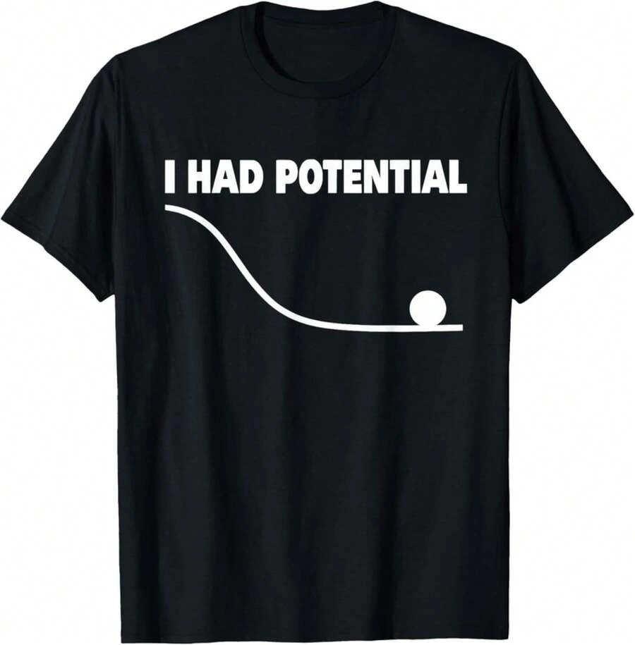Tenía una camiseta potencial - Negro - Ver 1