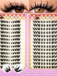 Linna New False Eyelash Set, Multiple Styles Combination, Multiple Makeup Effects, Multiple Choices, Multiple Style Options For Free Matching, Suitable For Beginners, Reusable|Suitable For Daily, Work, Party, Date, Travel, Holiday, Gift - D - View 2