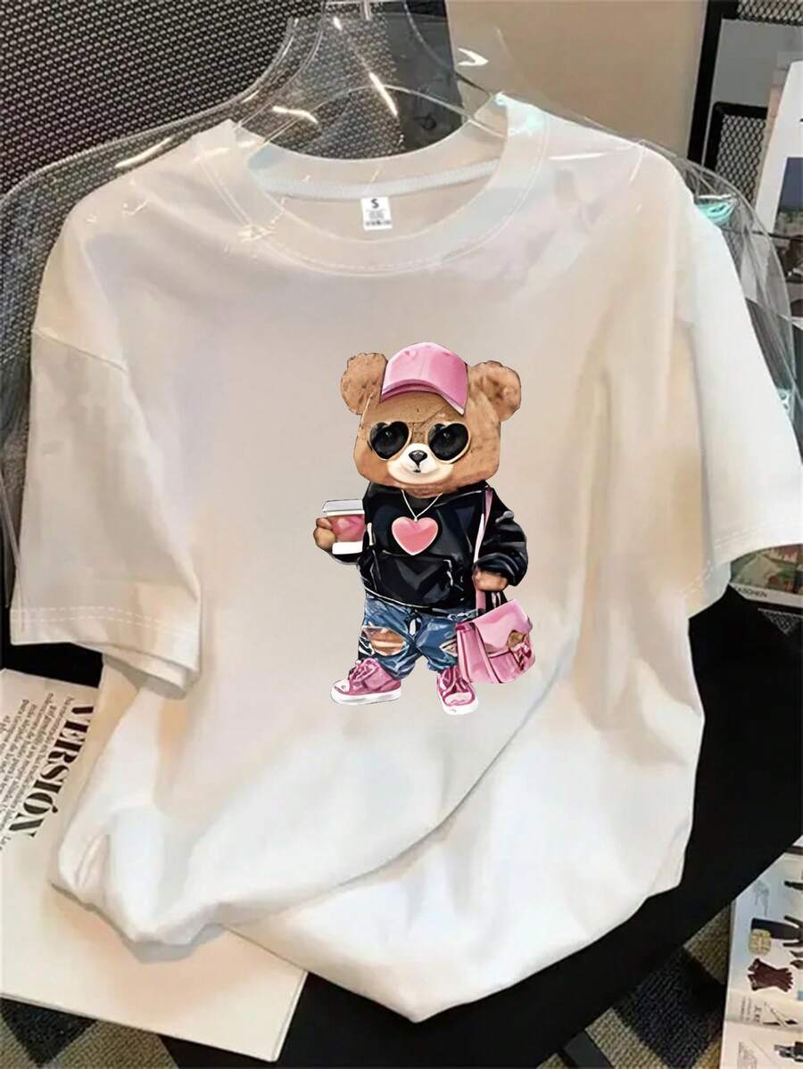 Halloween Graphic T-Shirt - White - View 1