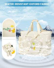 SOMAGO Pickleball Bag Gym Bag With Shoe Compartment Pickleball Tote Bags For Women Men Duffle Bag With Paddle Compartment Travel Sports Weekender Bag - Beige - View 3
