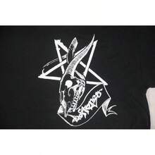 T-shirt d'été décontracté pour homme à col rond et manches courtes. T-shirt DEFTONES PENTAGRAM SKULL LOGO 2006 EUROPEAN TOUR, nouveau, officiel, rare du groupe, t-shirts d'été pour hommes, tenue d'été pour hommes, t-shirts pour femmes, chemisiers d'été pour femmes, t-shirt à manches courtes pour femmes, été, Y2k - 1 - Voir 2