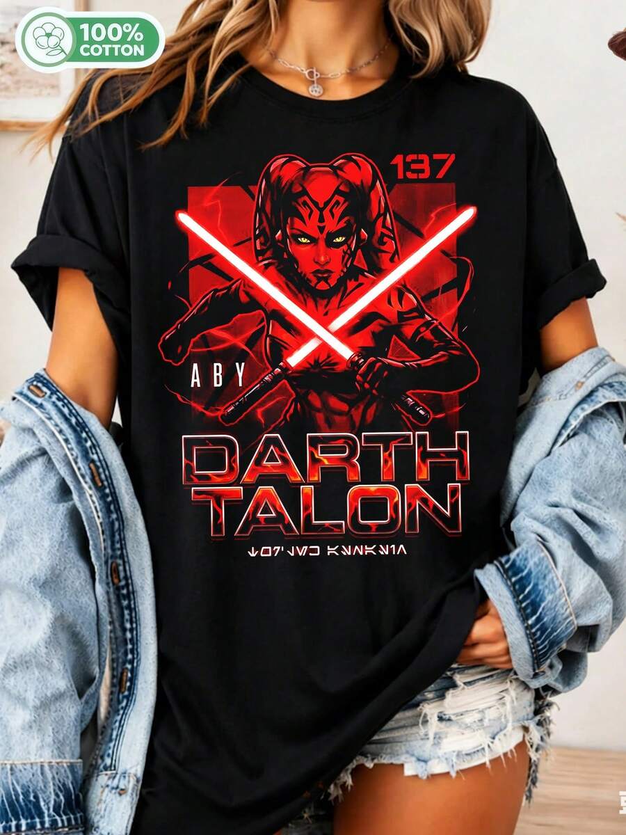 Women T-Shirts - Black - View 1