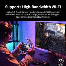 Logitech The CLOUD Handheld Game Console Features A 7-Inch High-Definition Touchscreen, Wireless Bluetooth Connectivity, And Is Lightweight, Portable, And Boasts Long Battery Life. It Offers Stereo Sound, A Smooth User Experience, And An Ergonomic Design. - View 8