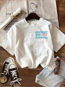 Women T-Shirts - White - View 3
