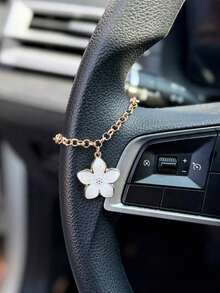 Cadena colgante de flor decorativa para suspensión de automóvil - A - Ver 12
