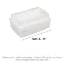 1pc Cat Massage Soft Brush, Pet Grooming Tool, Mimics Cat Tongue Design, Comfortable Pet Hair Grooming And Cleaning, Multi-Functional De-Shedding Comb, Gentle Massage, Suitable For Cats And Dogs - Multicolor - View 11