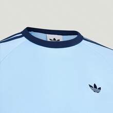 Adidas 3S TEE Dopamine Style Pure Cotton Skin-Friendly Knitted Sports Short Sleeve T-Shirt Top - Blue - View 10