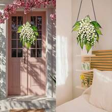 1pc Fuchsia Decorative Hanging Ornament For Yard, Lawn And Garden/Outdoor Decor/Sculpture, Statue/Garden Light-Collecting Ornament, Sun Catcher - A - View 3