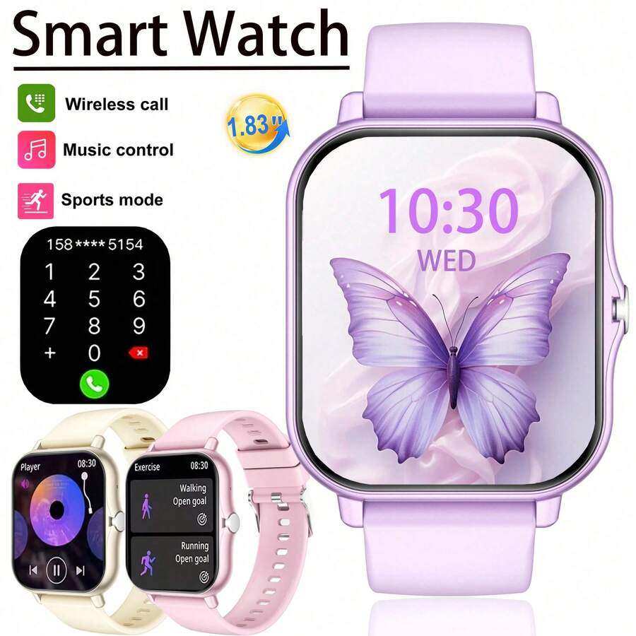 Women's Elegant Smart Watch Fitness Tracker, Supports Camera Control And Music Playback, Compatible With Android And IOS Phones - Multicolor - View 1