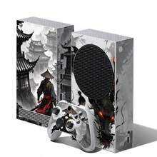 1套 Series S 印花圖案遊戲機貼紙，防滑耐用防刮保護控制器個性化創意裝飾膜 - 查看 1