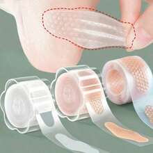 1 Roll 30pcs High Quality Transparent Hydrogel Heel Pads, Waterproof Self-Adhesive Anti-Friction Foot Pads, Soft Transparent Blister And Pain Relief, Suitable For Sports, Walking And Daily Foot Care - Multicolor - View 4