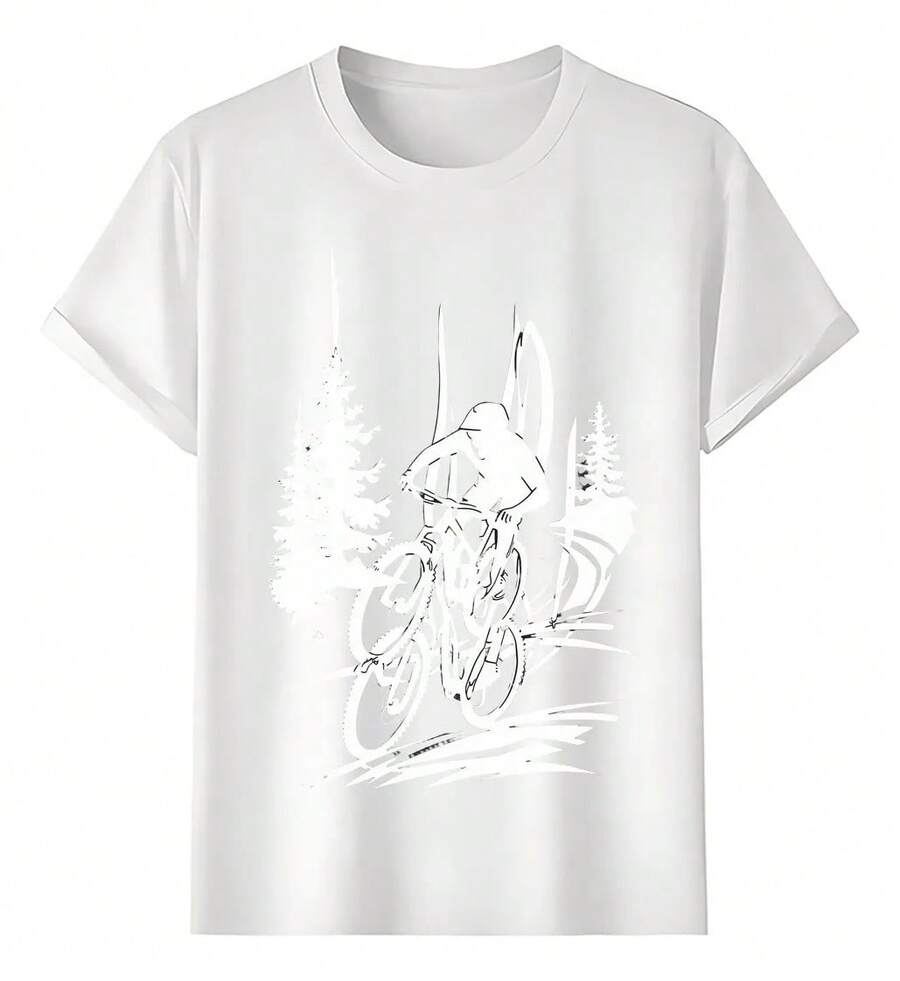 Playeras Ciclismo En Bosque - Blanco - Ver 1