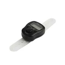 5-Color Finger Counter, Electronic Reading Marker, LED Digital Counting Tool - Beige - View 3