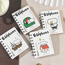 1pc A7 Spiral Notebook, Cute Cartoon Mini Portable Pocket Notebook, 90 Sheets/Book, Suitable For School, Office, Travel, Home, Note-Taking, Notebooks, Notebooks And Journals, Journal Notebook, Office Desk Accessories, Office Supplies - A - View 3