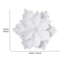 1PC European Style Embossed Floral Wall Decor, Luxury Resin Flower Wall Ornament, French 3D Multi-Layer Large Flower Wall Hanging, DIY Background Wall Decoration Craft, Petal Wall Decor, Art Wall Ornament, Soft Decoration Hanging, Suitable For Bed Head Wall Decor, Entrance Hanging, Wedding, Holiday, Hotel And Other Scene Decoration, Home Soft Decoration Wall Ornament, Gift Hanging, Photo Wall Decor - Multicolor - View 14