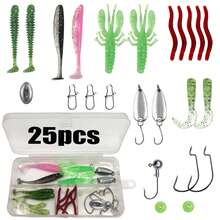 Fishing Lure Set 25/61/94/132/354pcs, Surface Lure Fishing Tackle Set Suitable For Bass, Trout, Salmon Fishing Accessories, Long Cast Lure Set, Beginner To Professional - Multicolor - View 6