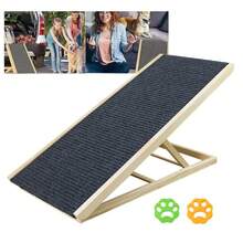 Adjustable Heights Dog Pet Ramp Foldable Stairs Non-Slip Ramp For Car Bed Sofa - VJP0111 - View 11