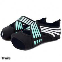 Yoga Shoes Socks Open Toe Non-Slip Grip With Straps, Suitable For Pilates, Ballet, Bikram, Women's Fitness Training - Multicolor - View 19
