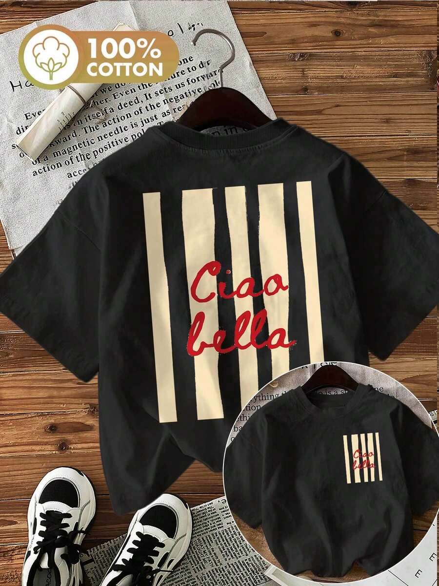 Camisetas de Tallas grandes - Negro - Ver 1