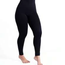 Thermal Flannel Tights 80 Denier - With And Without Foot - 沒有腳 - 查看 3