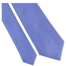 Set Of 3 Light Gray Ties For Groomsmen, Weddings, And Events - Blue Quartz - View 4