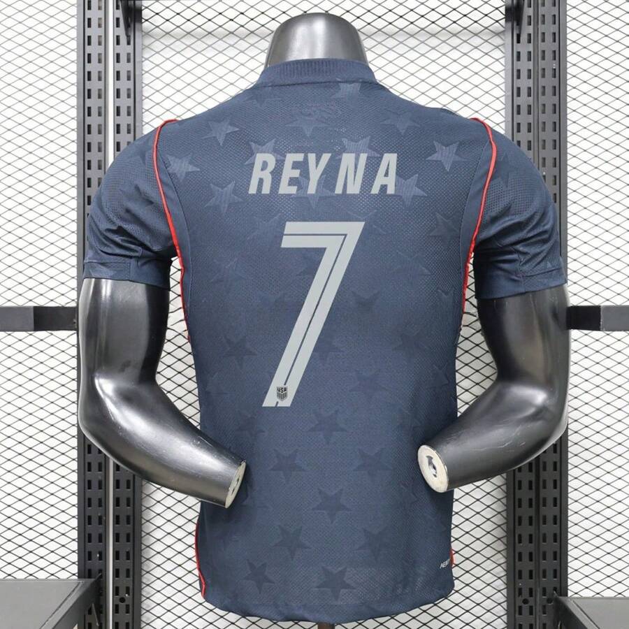 2026 World Cup USA National Team Jersey, Short Sleeve Football Fan & Player Edition - USA Away No. 7 - View 1