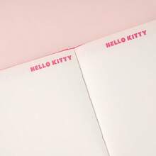 Sanrio Hello Kitty A6 Notebook, Cute Fabric Cover Tie-Up Student Portable Memo Pad - Multicolor - View 9