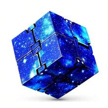 Theme Changing Cube, Multi-Shape Puzzle Stress Relief, Transformation Board, Starry Texture Changing Cube, Stress Relief Small, Geometric Puzzle - Cảm hứng - Xem 6