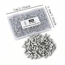 DeDryDS 80pcs White Sanding Bands, Suitable For Nail Drill, Upgraded Mini Nail File, Fits 3mm Drill Bit, 240 Grit, Used For Removing And Shaping Acrylic Nails, Gel Nails, Salon Use - Multicolor - View 6