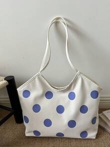 Bolso de mano de gran capacidad para mujer, nuevo bolso tote de hombro versátil y de moda para ir al trabajo - Multicolor - Ver 6