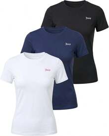 Camisetas Deportivas de Manga Corta para Mujer – Tops para Ejercicio, Yoga, Pilates, Gimnasio y Ropa Deportiva - Estilo - Ver 2