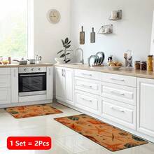1pc, Home Decor, Marine Life Pattern Print, Linen Kitchen Rug, Kitchen Mat, Floor Mat, Bath Mat, Door Mat, 3D Print Rectangular, Suitable For Living Room, Bedroom, Hallway, Bathroom, Laundry Room - Polyester Rug, Suitable For Indoor And Outdoor Home Decor - Multicolor - View 13