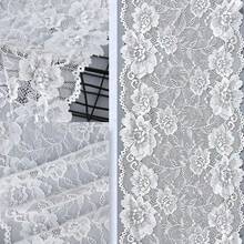 2 Yards French Vintage Rose Lace Trim, Black And White Colors Available, DIY Clothing Decoration Accessories - Lace Trim - View 10
