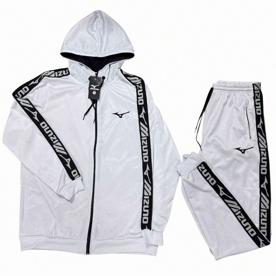 Men's Chimpa Training And Gym Set - Shirt + Pants - 白猩猩 - 查看 1