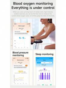 K-TOUCH Smart Watch With Voice Assistant, Bluetooth Call & Message Reminder Compatible With Samsung, 1.8" HD Fitness Tracker With AI Control - 橘色 - 查看 7