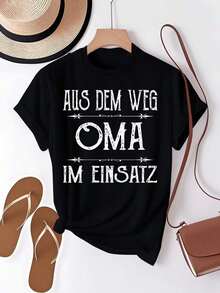 Women T-Shirts - Black - View 1