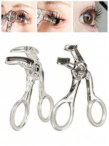 2pcs New Long-Lasting Eyelash Curler, Suitable For Beginners. Full-Open Eyelash Curler, Easy To Operate, Very Suitable For Beginners (1pc) - Multicolor - View 1
