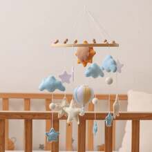 Baby Toys, Baby Mobile Crib, Handmade Crib Mobile, Rich And Interesting Animal Themed Toys, Educational, Enhance Children's Hand-Eye Coordination, Suitable For Children's Room Decoration, Best Gift For Parent-Child Interaction, Birthday Gift, Christmas Gift - Multicolor - View 7