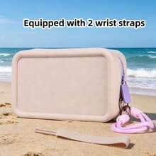 1 túi trang điểm silicone có quai xách, túi đựng đồ du lịch thiết yếu/túi lưu trữ chống nước dung tích lớn, túi đi biển, túi đi biển nữ, ví cầm tay đi biển, túi đi biển lớn, túi xách, túi đựng đồ vệ sinh cá nhân/túi đựng đồ vệ sinh cá nhân nữ/túi sắp xếp/túi xách phối màu sáng tạo, túi silicone tối giản cầm tay di động, túi đựng mỹ phẩm có khóa kéo, túi đựng tai nghe & đồ dùng linh tinh, ví đựng chìa khóa & thẻ di động, túi khóa kéo chống nước & chống bụi, túi lưu trữ silicone mềm, túi đựng đồ vệ sinh cá nhân du lịch chống nước di động dung tích lớn, túi silicone đựng trang sức & đồ làm đẹp, quà tốt nghiệp - Nhiều màu - Xem 30