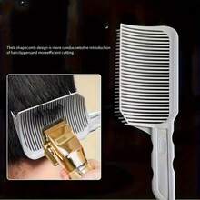 New Clipper Comb Set, Essential Hair Styling Accessory For Men. Curved Clipper Edge Comb With Graduated Positioning Function. Suitable For Hair Salons, Home And Daily Hair Styling, Convenient And Practical. - Multicolor - View 2