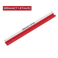 T-Slot Woodworking Guide Rail, T-Slot Slide Rail, Aluminum Alloy Material, 19x9.5mm T-Slot Miter Guide Clamp, T-Screw Fixing Slot, Suitable For Table Saw, Milling Machine And Other DIY Tools - Multicolor - View 3