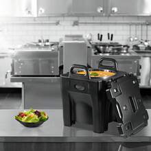 30L Insulated Food Carrier, Stackable Hot Box For Catering With Stainless Steel Body, LLDPE Food Warmer With Built-In Handles For Restaurant Canteen - 30公升 - 查看 9