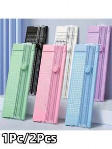 1Pc/2Pcs A3/A4 Mini Paper Cutter/Paper Trimmer, Suitable For Craft Paper, Cards, Photos, Laminated Paper, Scrapbooking, Etc. Home Craft Tool, Brand New - One Size - View 13